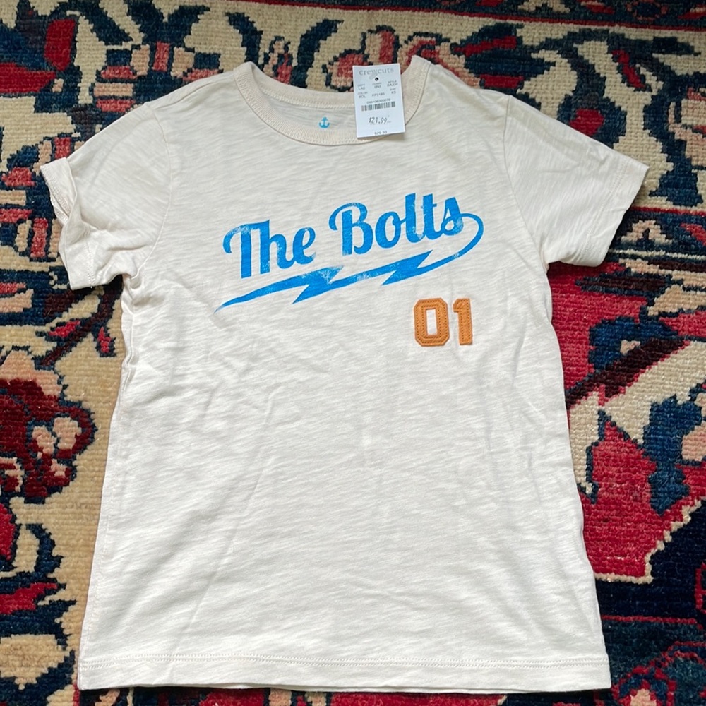 Jcrew crew cuts graphic tee size xs